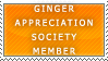 Ginger Appreciation Stamp