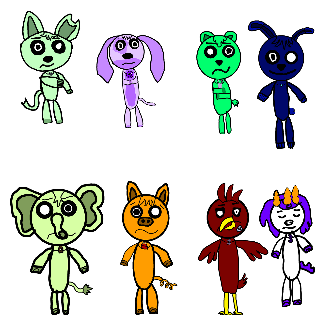 Rattled critters au by Sunklorg33 on DeviantArt