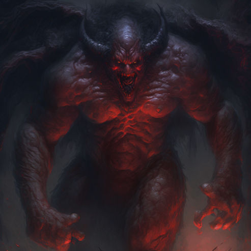 MadGalactic a Terrifying red demon coming out of t by ROCK3500 on ...