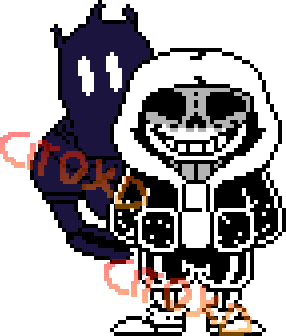 Pixilart - Dust sans fight by TeaboxGremlinVA