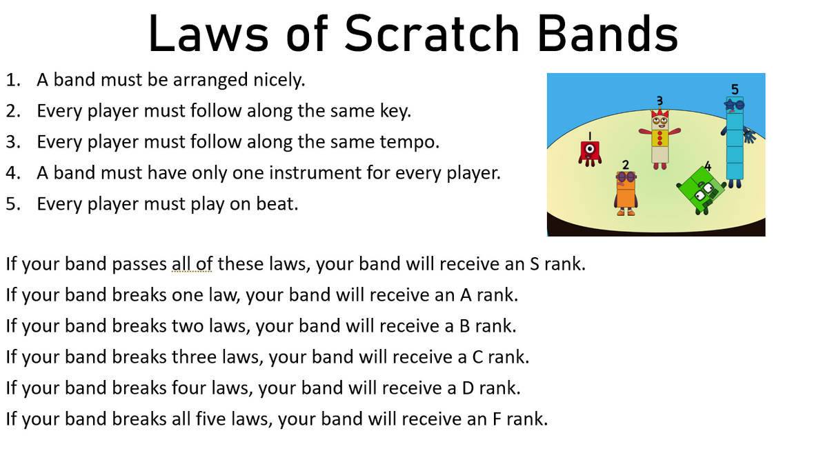 Laws of Scratch Band by Meisser88 on DeviantArt