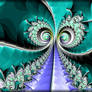 Turquoise Swirls