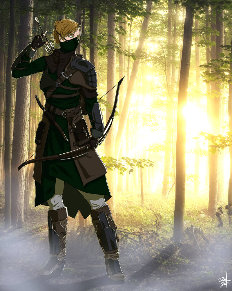 Female Ranger by GrimNoise13 on DeviantArt