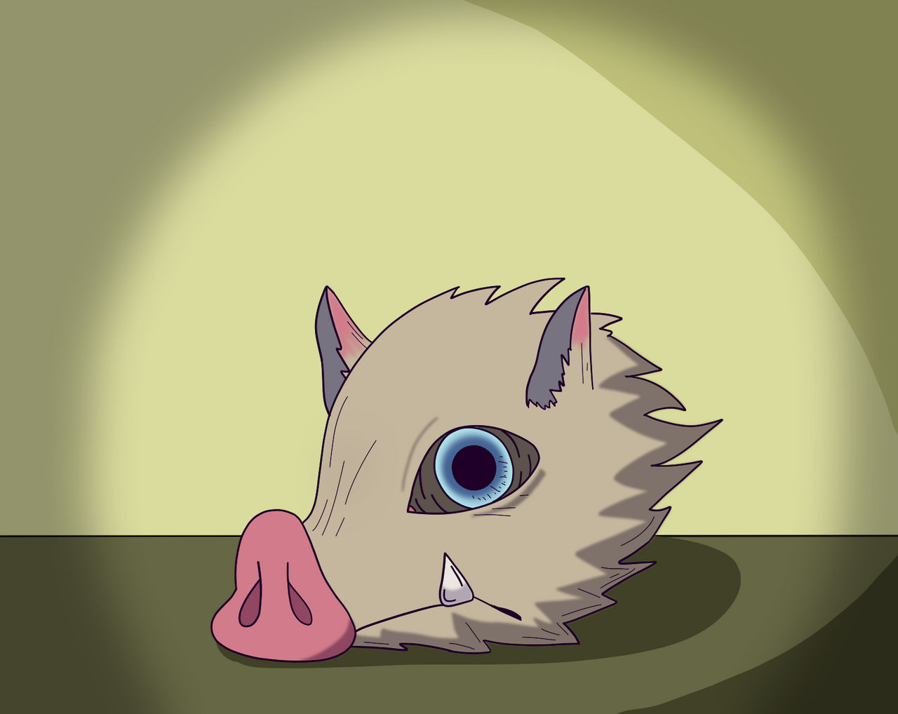 Inosuke mask by BellaB9448 on DeviantArt