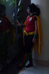 Damian Wayne/Robin Cosplay