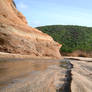 the beach