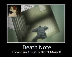 Death Note - Looks Like This Guy Didn't Make It