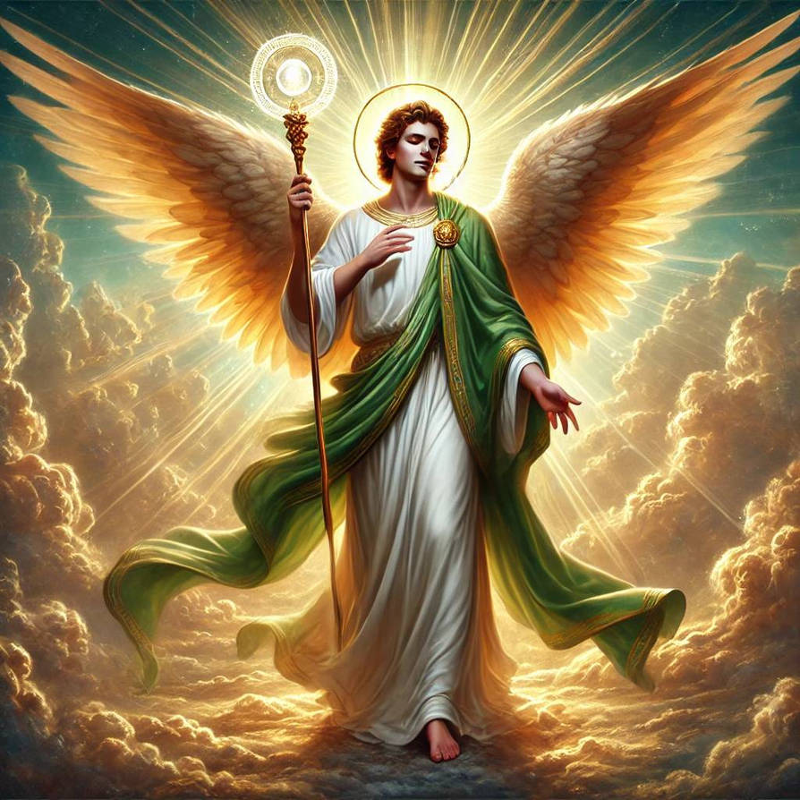 Raphael, the Archangel of Healing by ArtExplorer9437 on DeviantArt