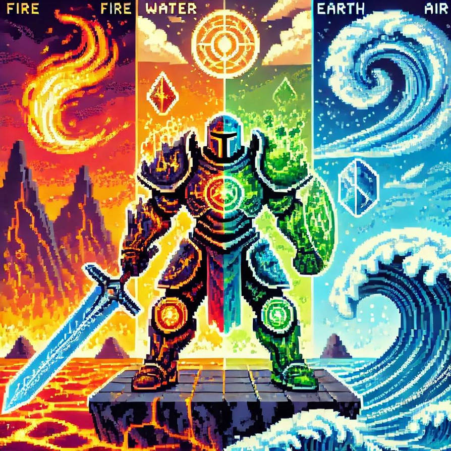 Elementforge Paladin by ArtExplorer9437 on DeviantArt