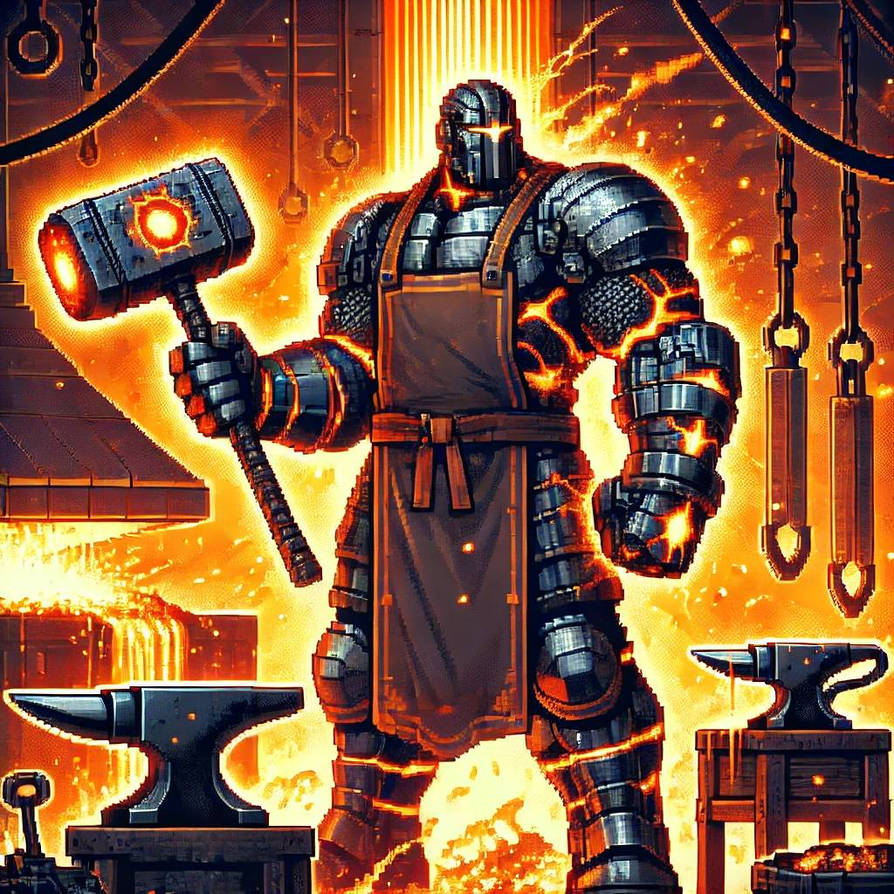 Superforge Blacksmith, The Infernal Artisan by ArtExplorer9437 on ...