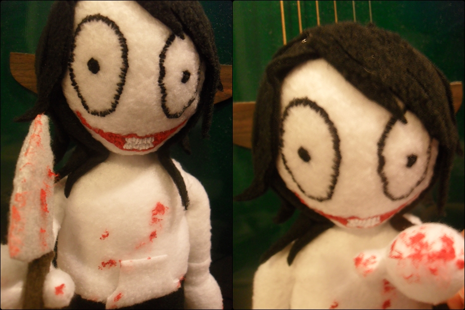 Jeff the killer Plushie