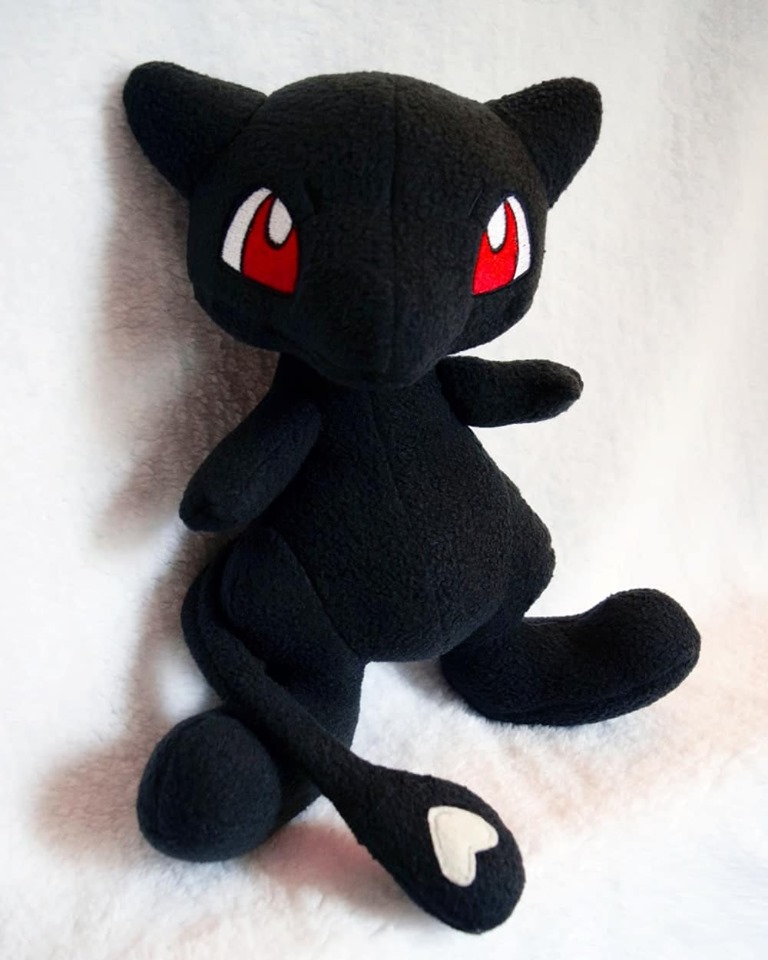 Shadow Mew Plush By Sharsharkitty On Deviantart Shadow Mew Plush By Sharsharkitty On Deviantart