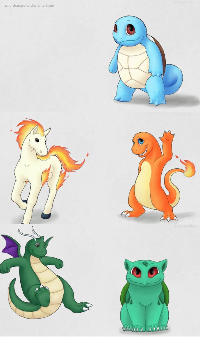 Pokemon Doodles by Wild-Dracoyena on DeviantArt