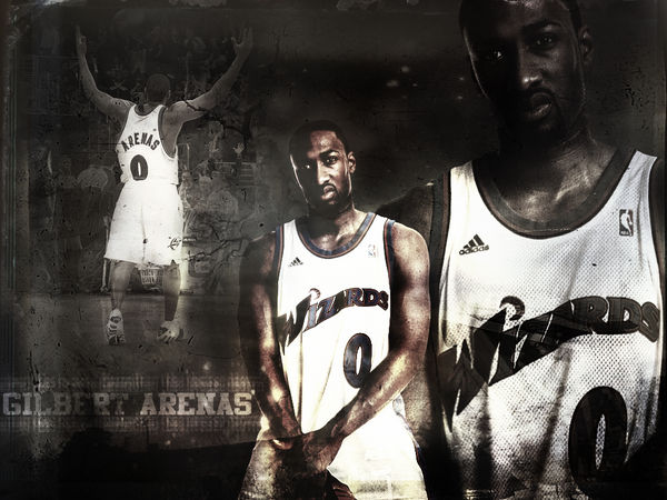Gilbert Arenas Wallpaper by TheSureThing on DeviantArt