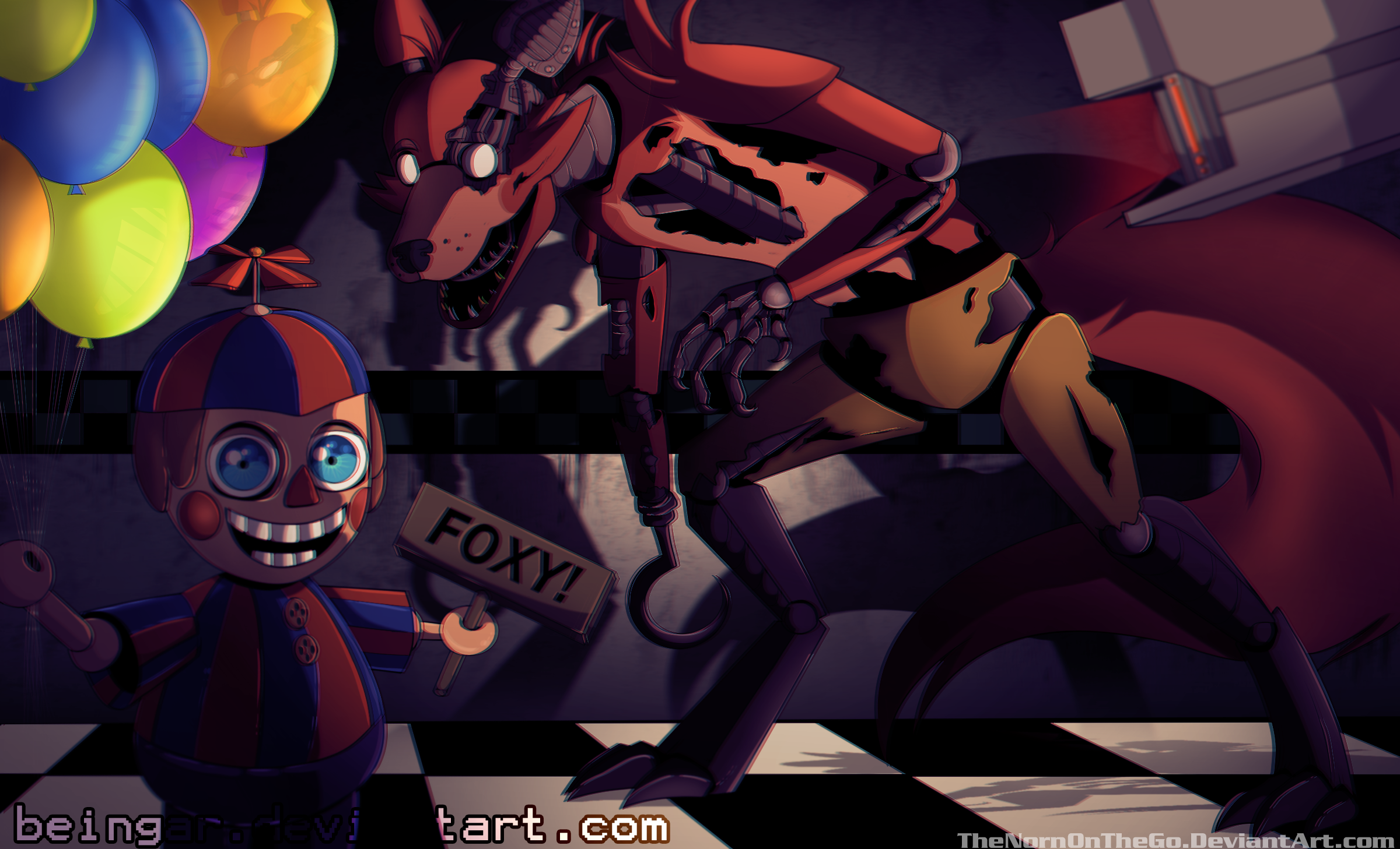 Five Night's at Freddy's 2 by TheNornOnTheGo on DeviantArt