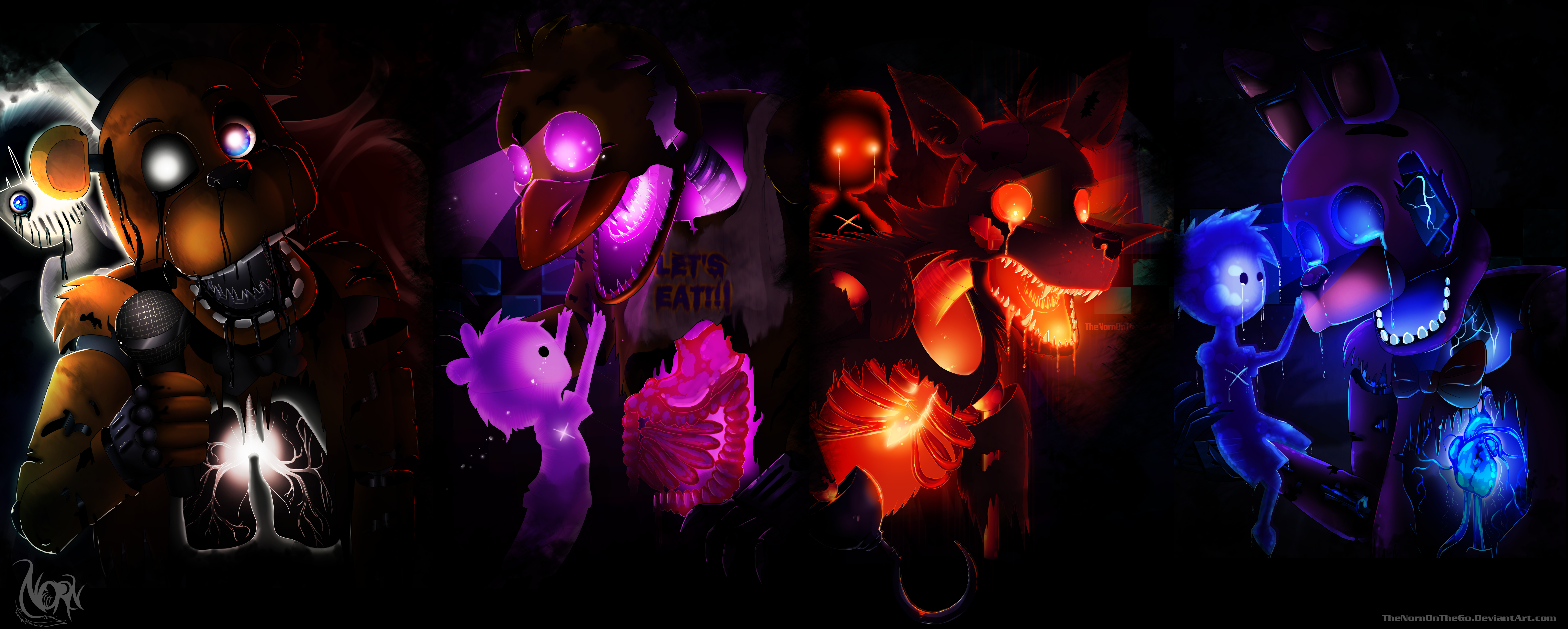 Five Nights at Freddy's Animated Wallpaper by Favorisxp on DeviantArt