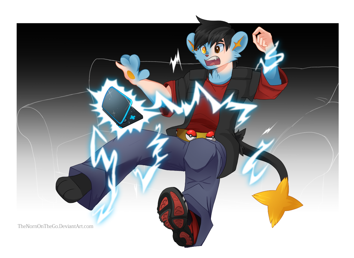 Shix Commission: Shinx Transformation by TheNornOnTheGo on DeviantArt
