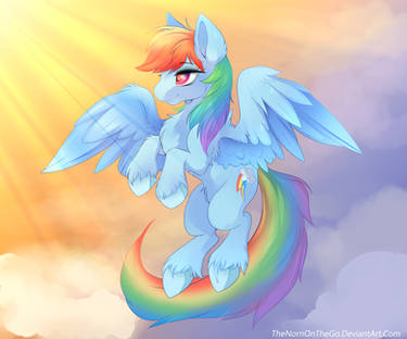 Early Morning: Rainbow Dash