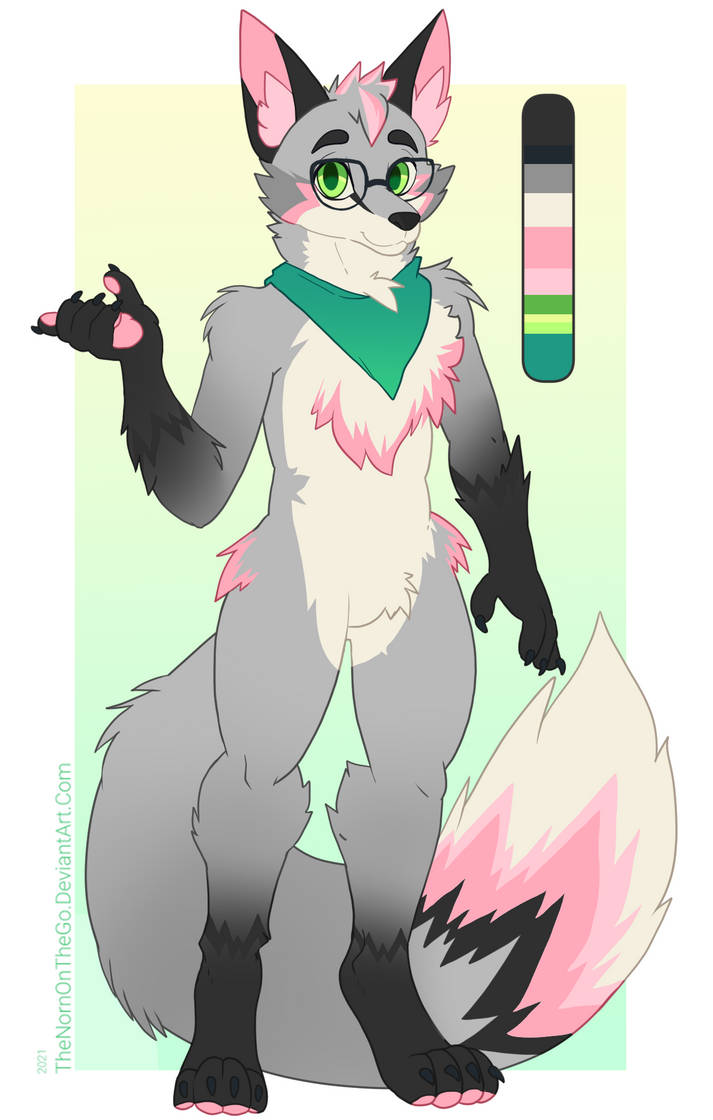 Fox Rabbit Fursona Giveaway: Fox Fursona by TheNornOnTheGo on DeviantArt