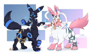 Giveaway: Sylveon + Umbreon-Taur