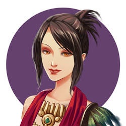 Morrigan Portrait [Dragon age Origin]