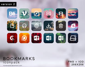 Bookmarks Icon Pack [ version 2 ]