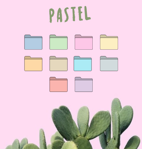 Pastel icon pack by MunaNazzal on DeviantArt