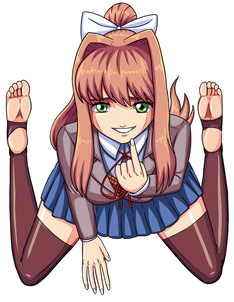 Monika By Artemis Polara On DeviantArt monika-by-artemis-polara-on-deviantart