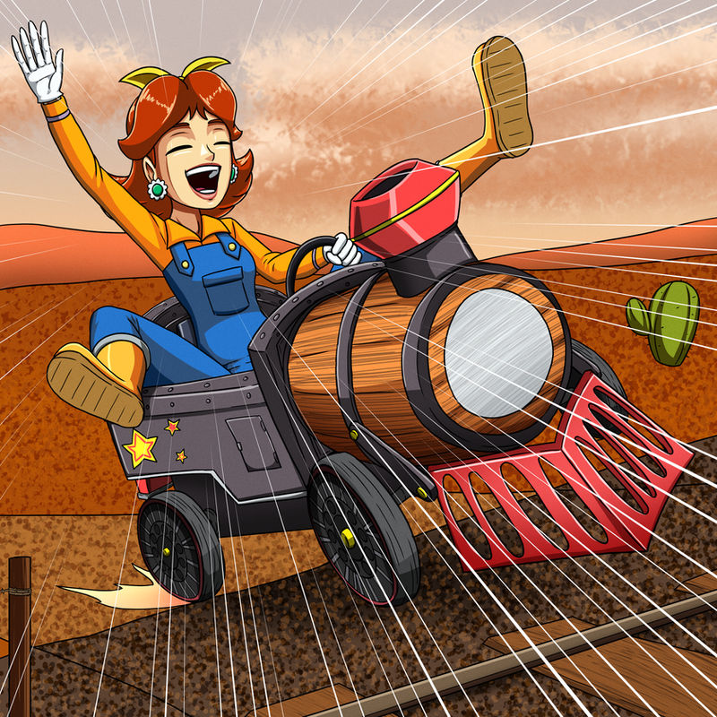 Commission #583 - Daisy's Ride by Artemis-Polara on DeviantArt