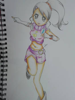 Julie from Bakugan (2/2 Colored version)