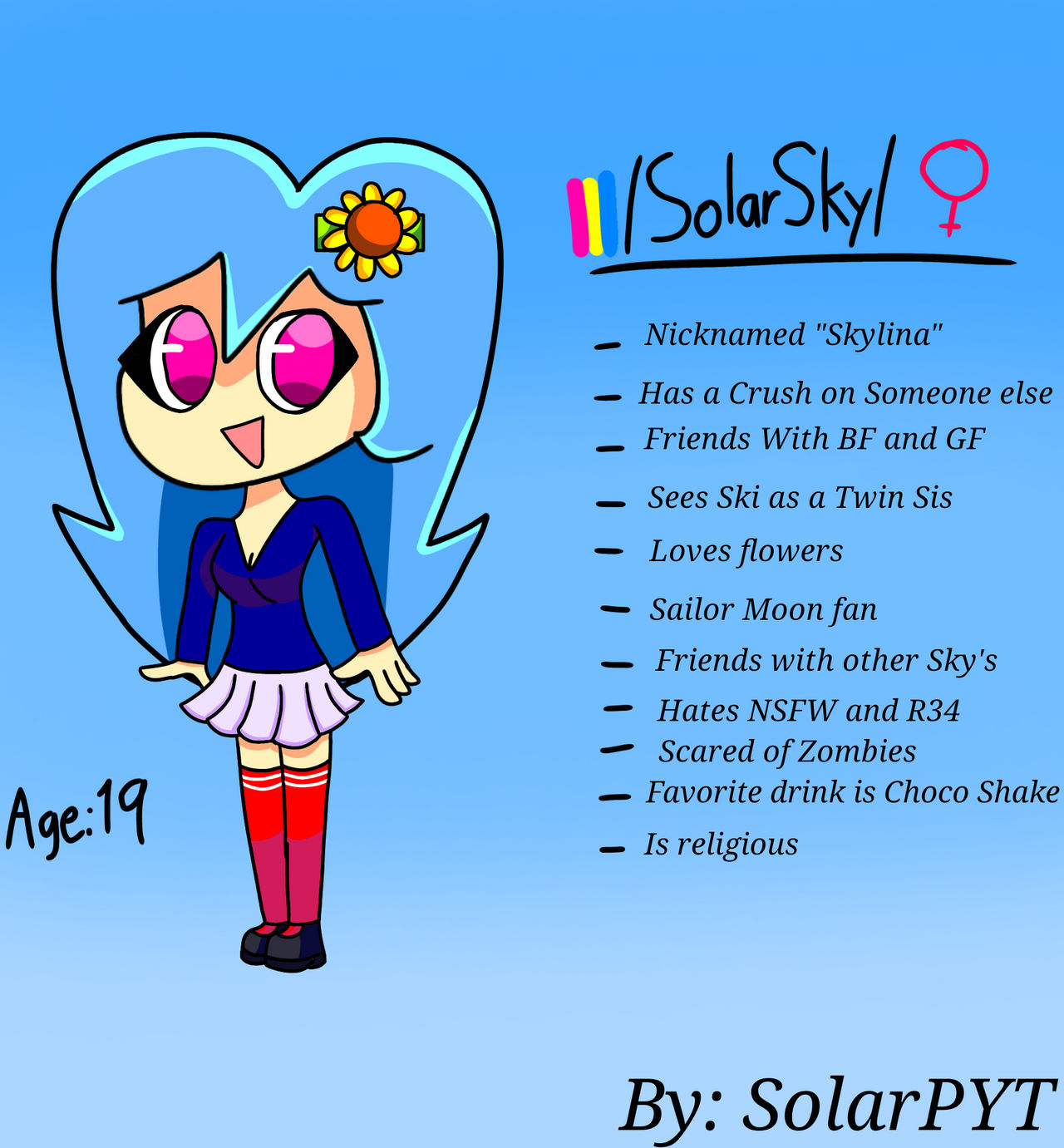 Solar Fnf (FNF) SolarSky (My Sky version!) (UPDATED!) by SolarPYT on DeviantArt