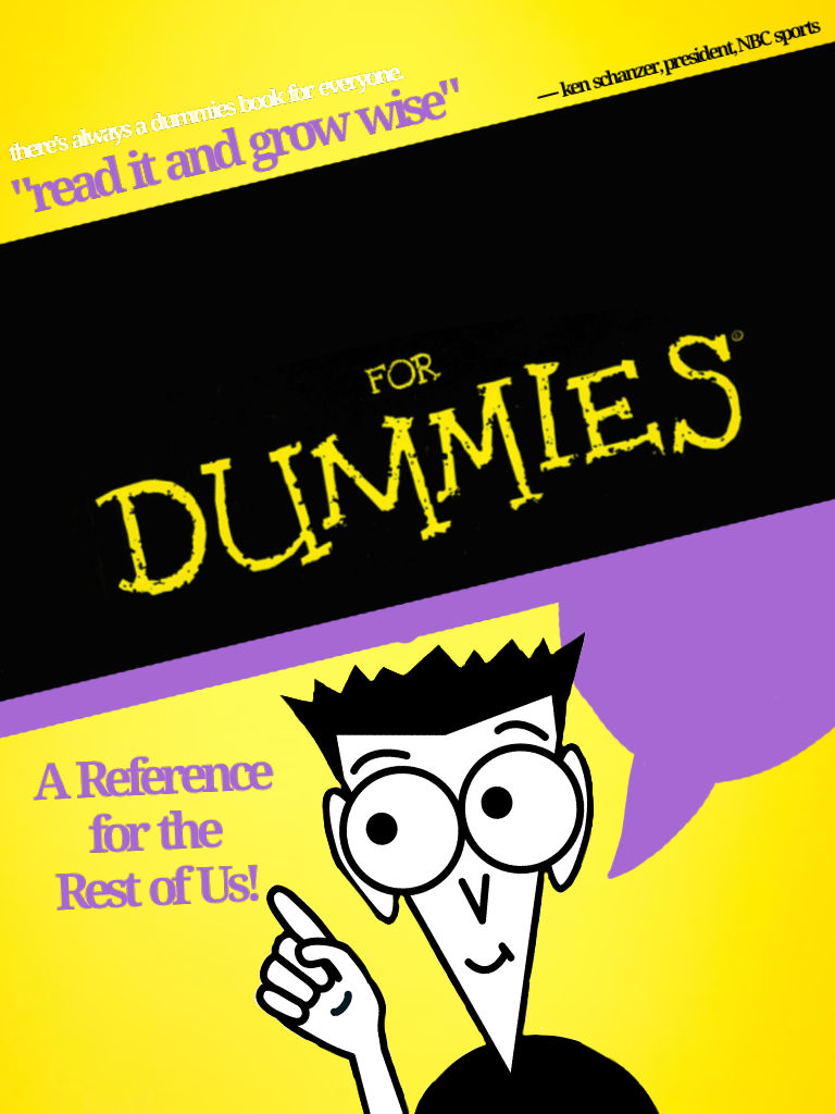 For dummies book template by SolarPYT on DeviantArt