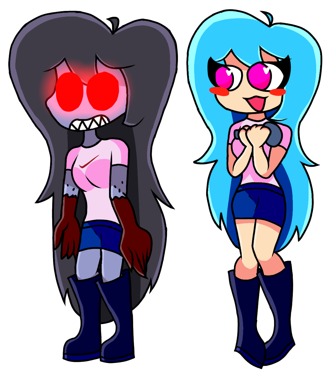 Minus! Mommy Long Legs (+ Mini Huggy Wuggy) by SolarPYT on DeviantArt