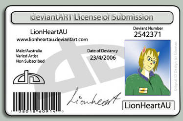 My deviant Licence