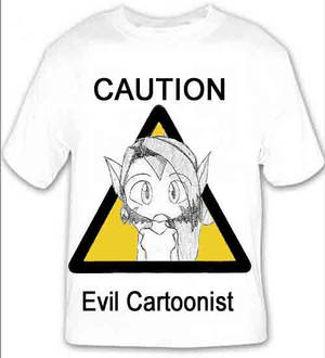 Caution - Evil Cartoonist