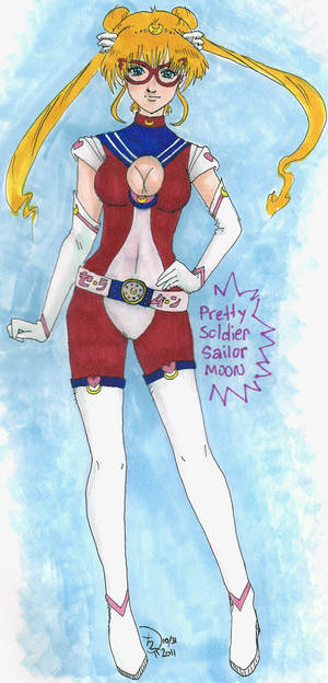 Sailormoon Fighting for Justice