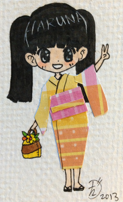 Origami Yukata - Iikubo Haruna