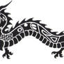 Tribal Dragon Tattoo Design