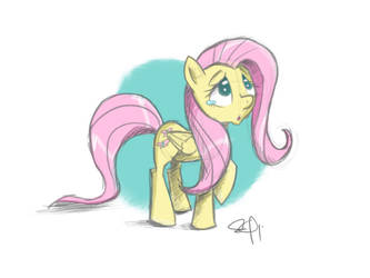 Fluttershy Tear