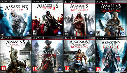 Eficacia Factibilidad bancarrota All Assassin's Creed on ps3 :) noUnitynoSyndicate by gamesrenderxnalara on  DeviantArt