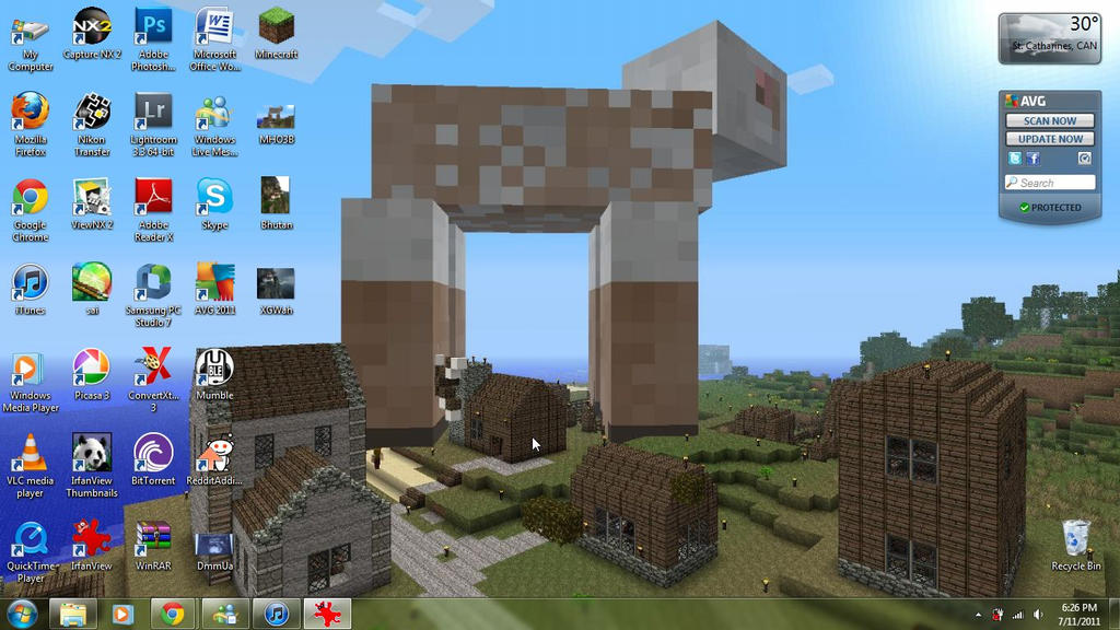 Minecraft Wallpaper by Sesshoukun on DeviantArt Minecraft Wallpaper by Sesshoukun on DeviantArt