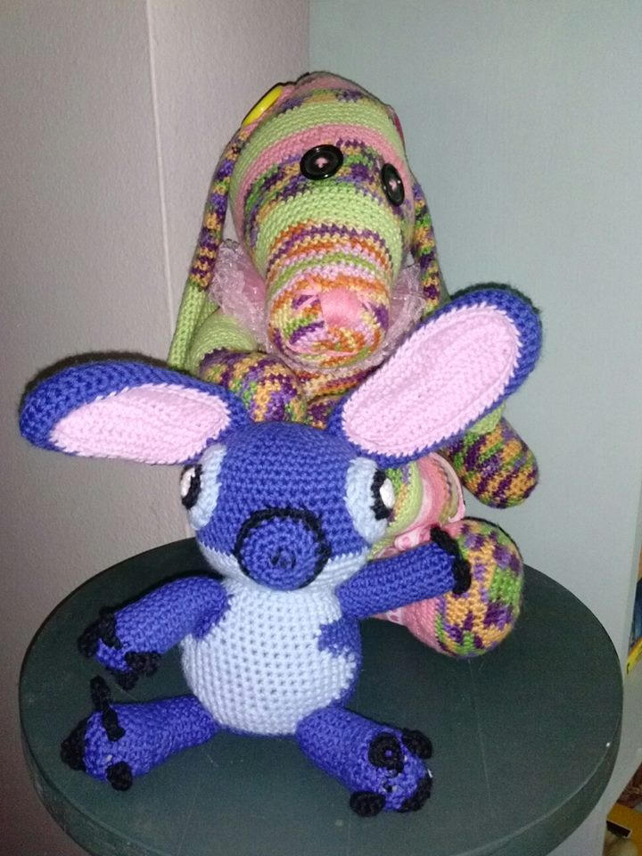 Bunny and Stitch by Carynjoyb on DeviantArt