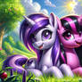 Open: Exclusive AI Adoptable Yuri Unicorn Couple