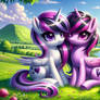 Open: Exclusive Adoptable AI Alicorn Couple