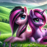 Closed: Exclusive Adoptable AI Pony Couple