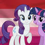 Rarity x Twilight Sparkle Pride