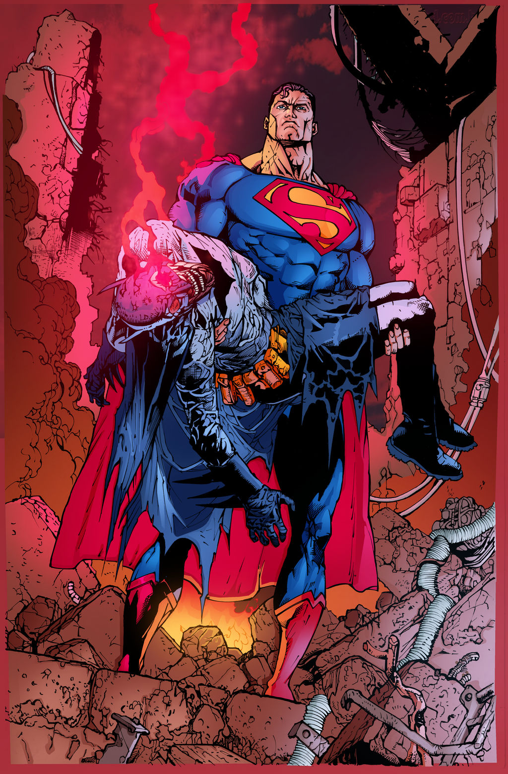 Superman - Final Crisis - BATMAN DEAD by NayMoon on DeviantArt