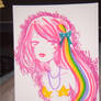 rainbow doodle $1