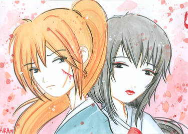 Kenshin and Tomoe