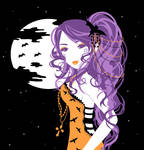 Madam Full Moon by Blush-Art